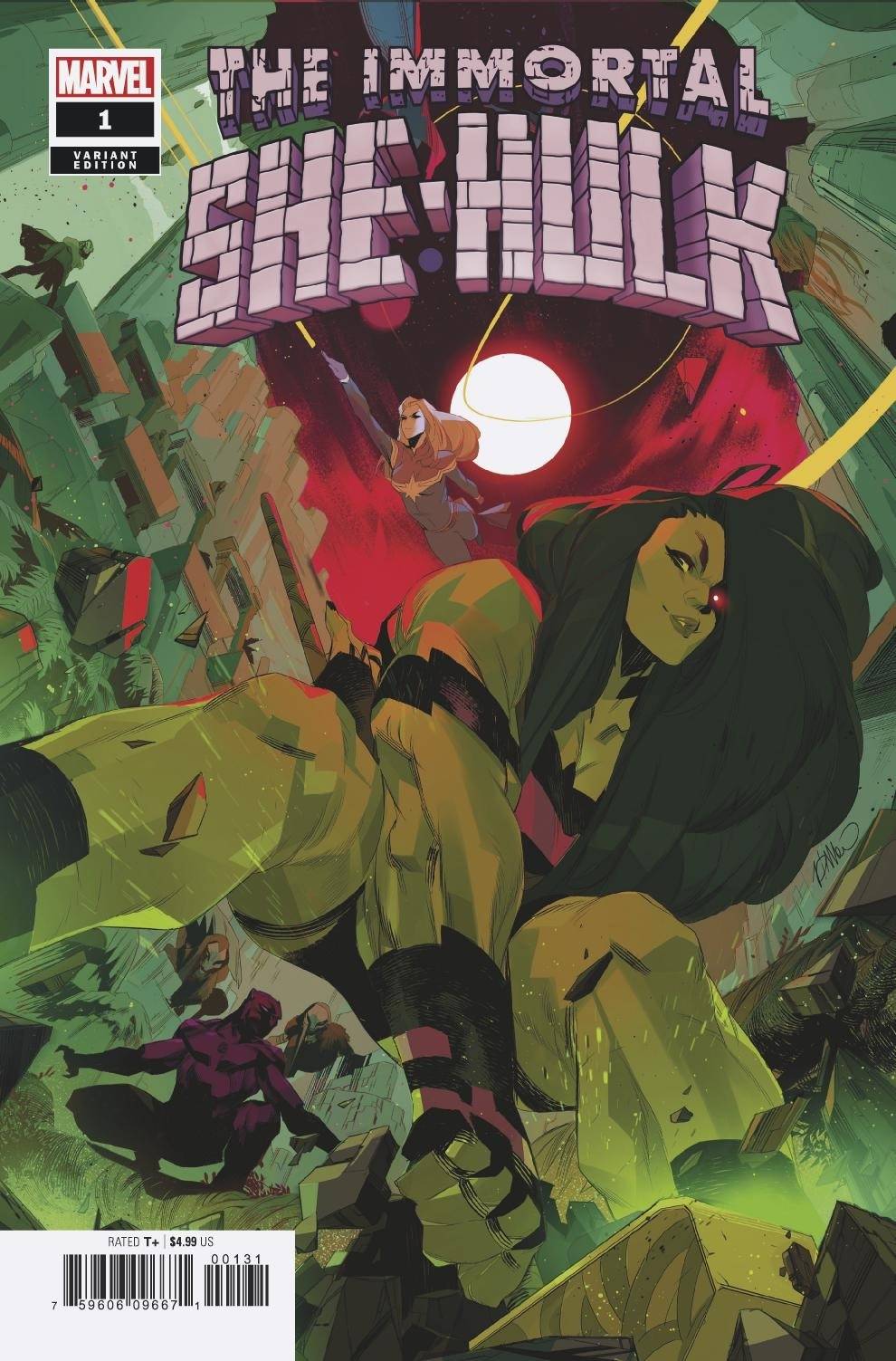 Immortal She-Hulk #1 B Simone Di Meo Empyre Variant (09/23/2020) Marvel