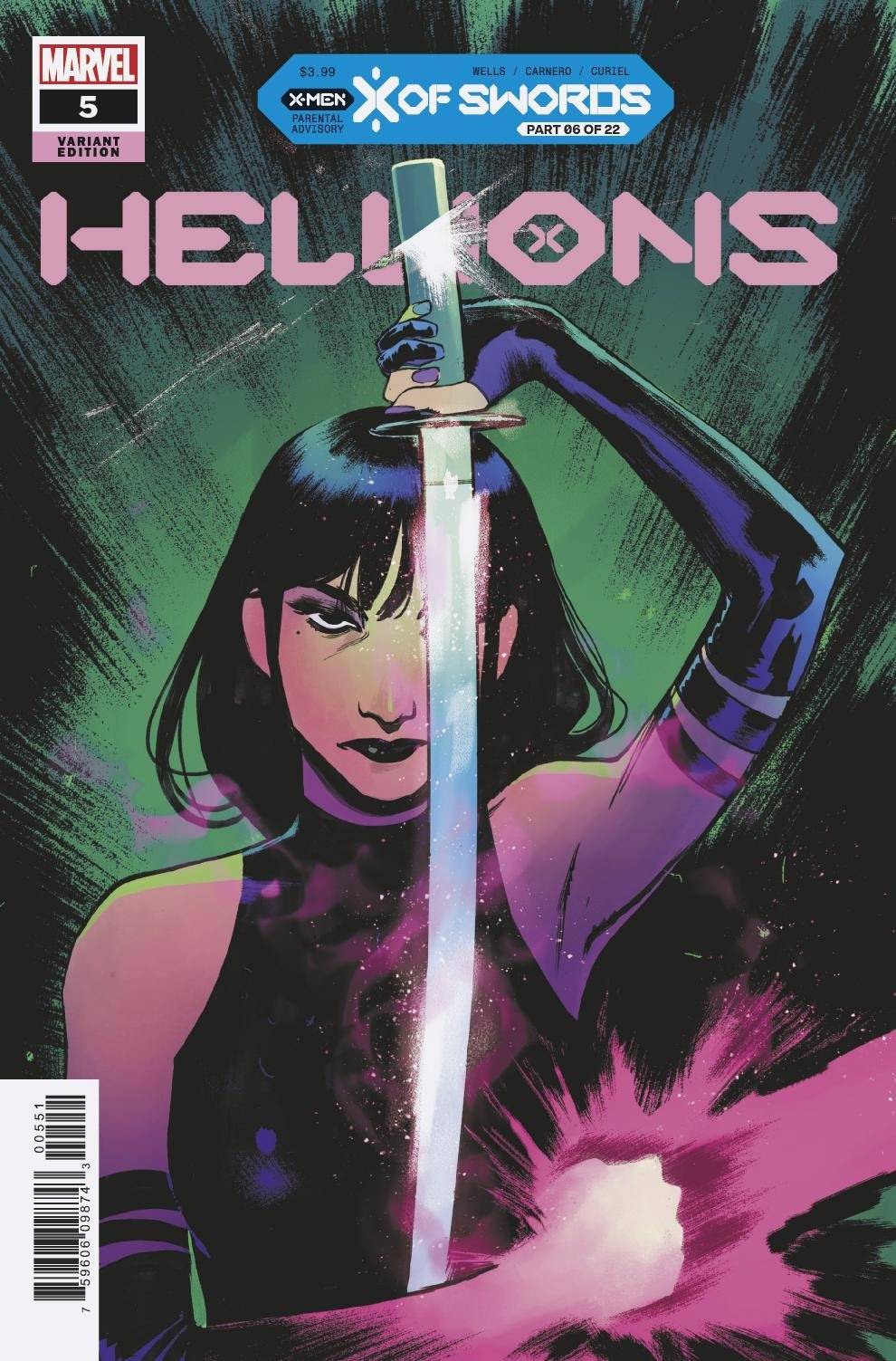 Hellions #5 B Sara Pichelli Variant Xos (10/14/2020) Marvel