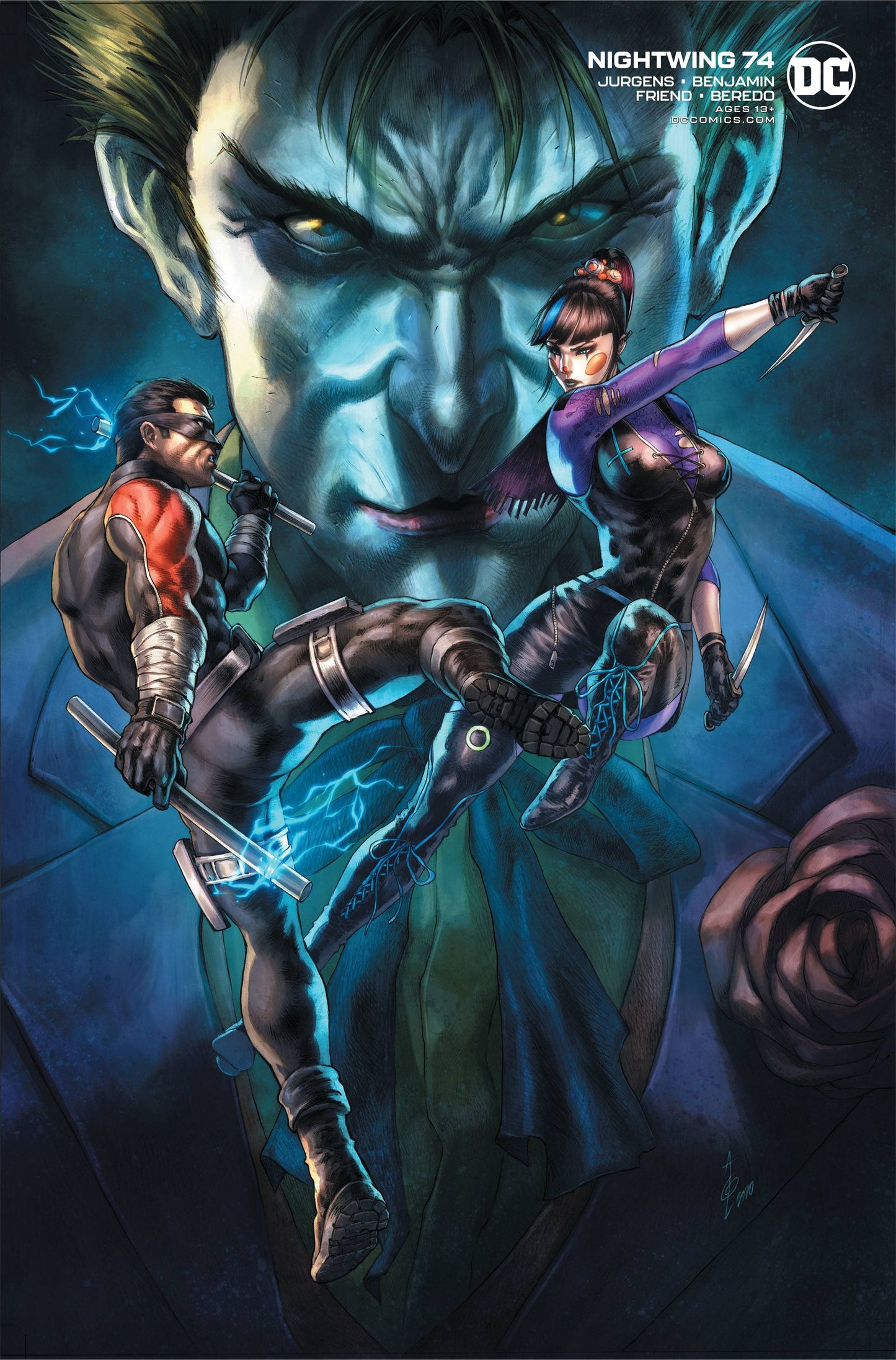Nightwing #74 B Alan Quah Variant Punchline Batman Joker War (09/09/2020) DC
