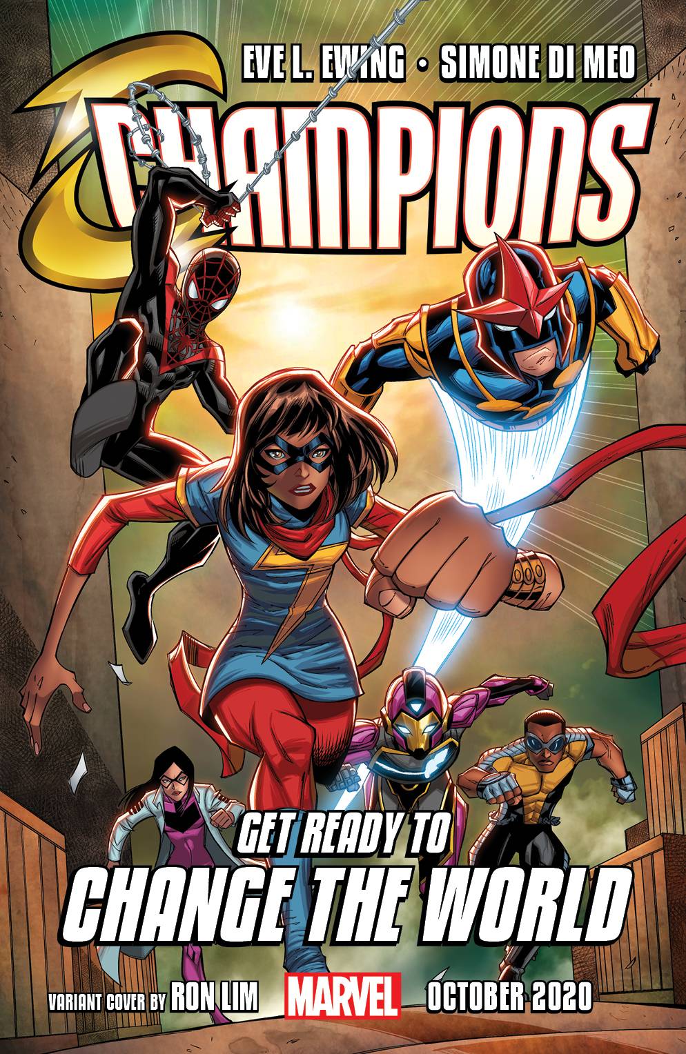 Champions #1 D (Of 5) Ron Lim Variant (10/07/2020) Marvel