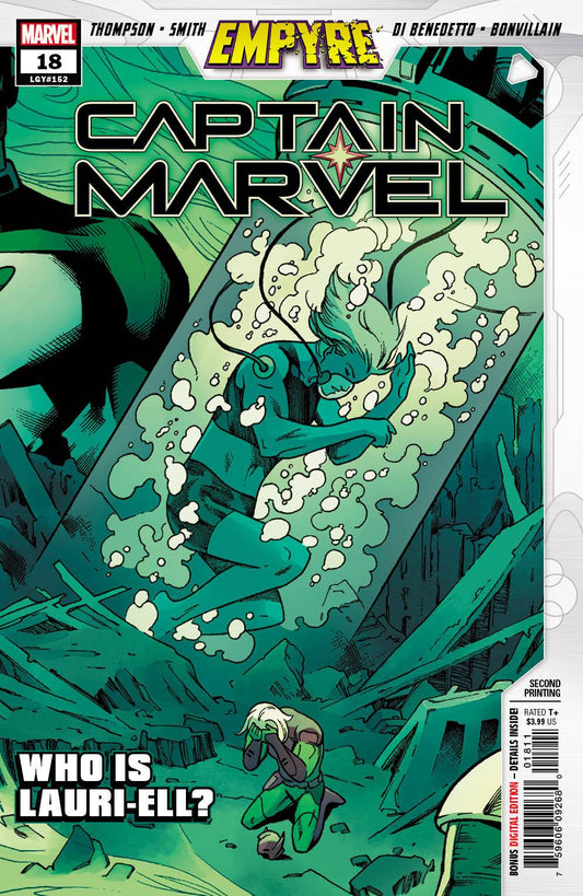 Captain Marvel #18 2nd Print Cory Smith Variant (09/02/2020) Marvel