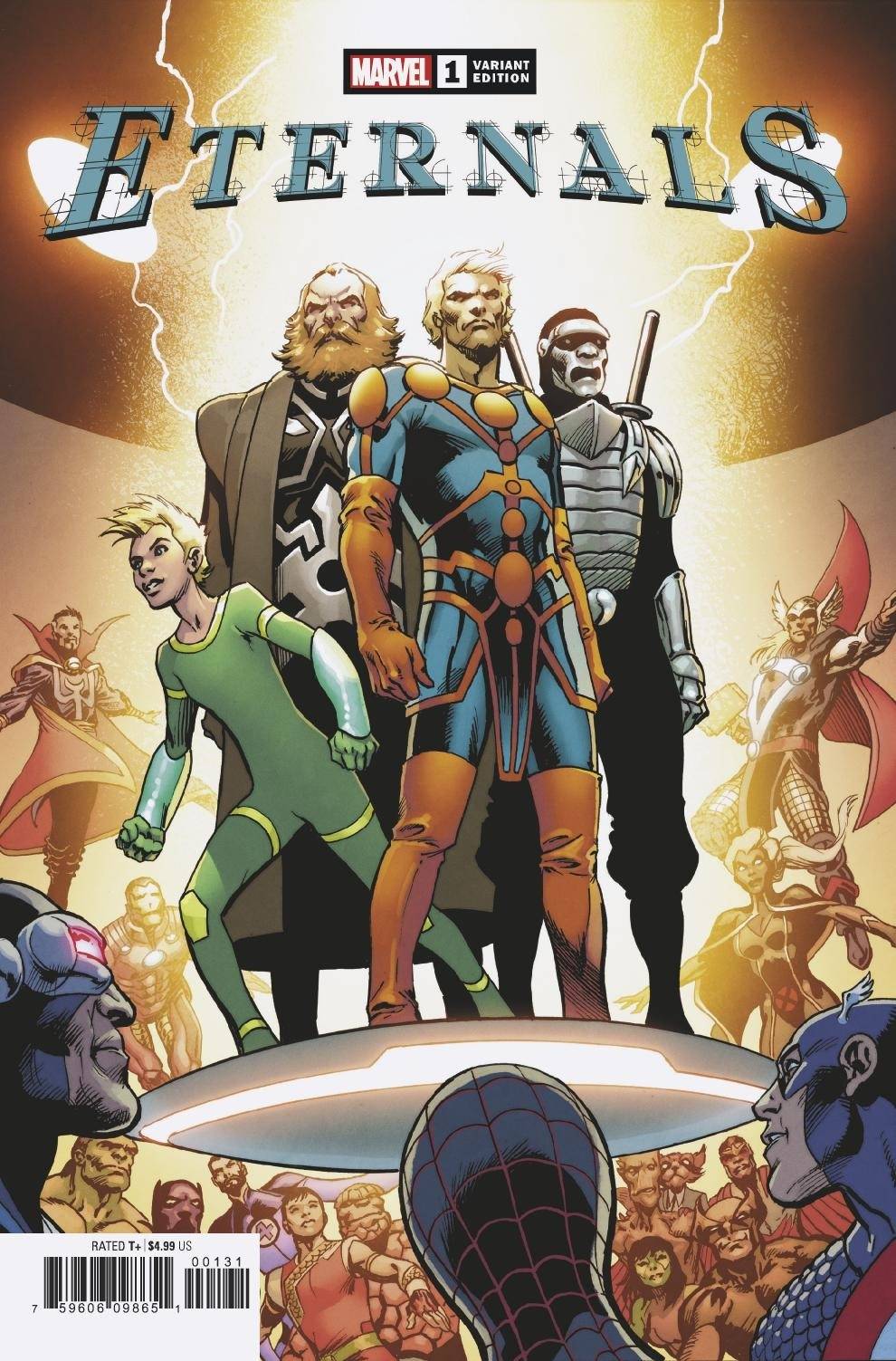 Eternals #1 C Alan Davis Variant (01/06/2021) Marvel
