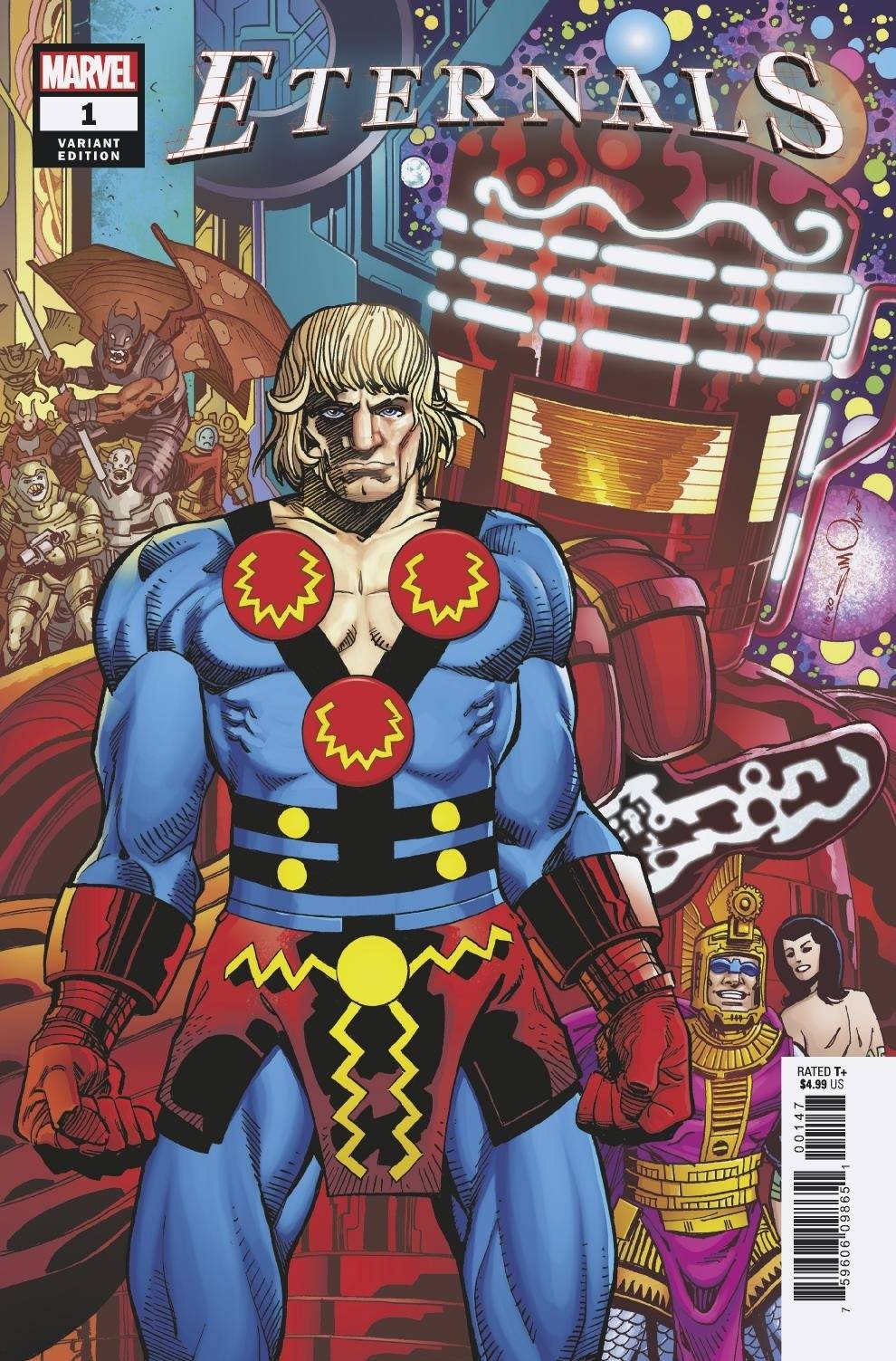 Eternals #1 O Walt Simonson Variant (01/06/2021) Marvel