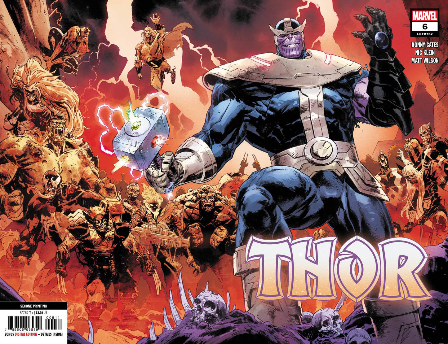 Thor #6 2nd Print Nic Klein Variant (09/23/2020) Marvel