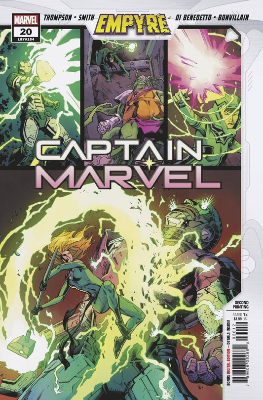 Captain Marvel #20 2nd Print Variant (09/23/2020) Marvel