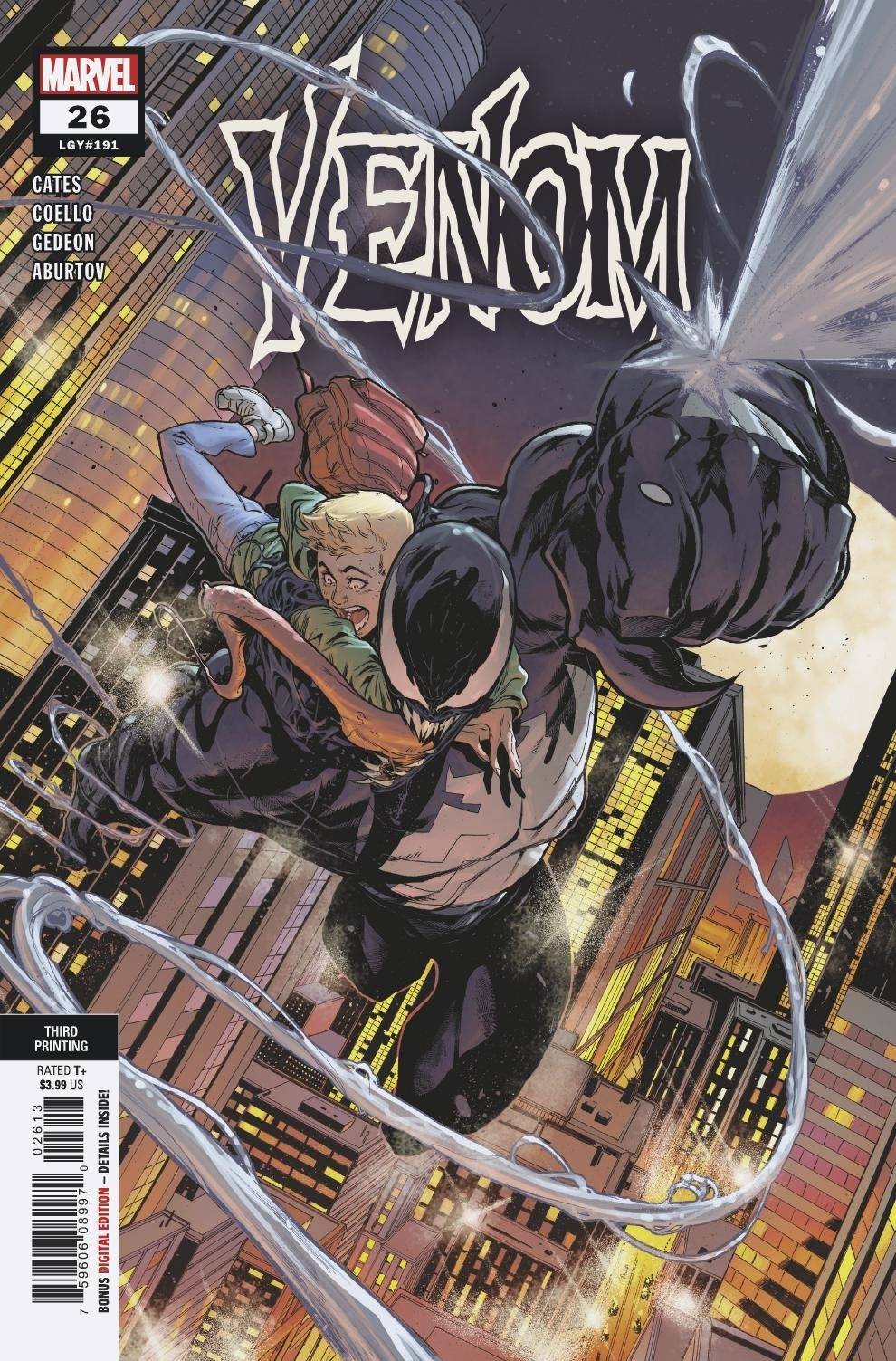 Venom #26 3rd Print Variant (09/23/2020) Marvel