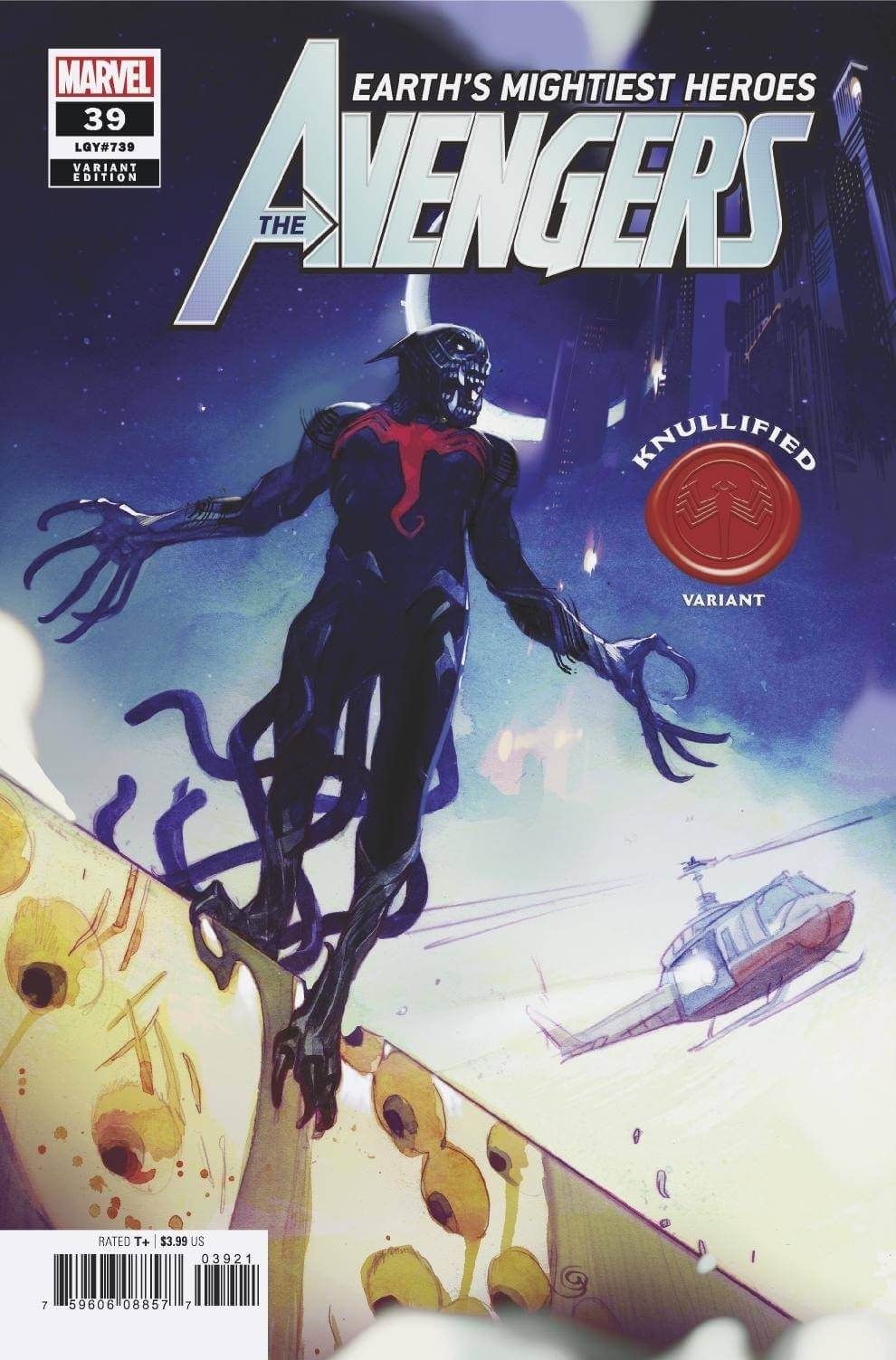 Avengers #39 B Greg Tocchini Knullified Variant (12/09/2020) Marvel