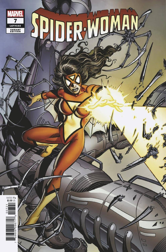 Spider-Woman #7 1:50 George Perez Hidden Gem Variant Kib (12/23/2020) Marvel
