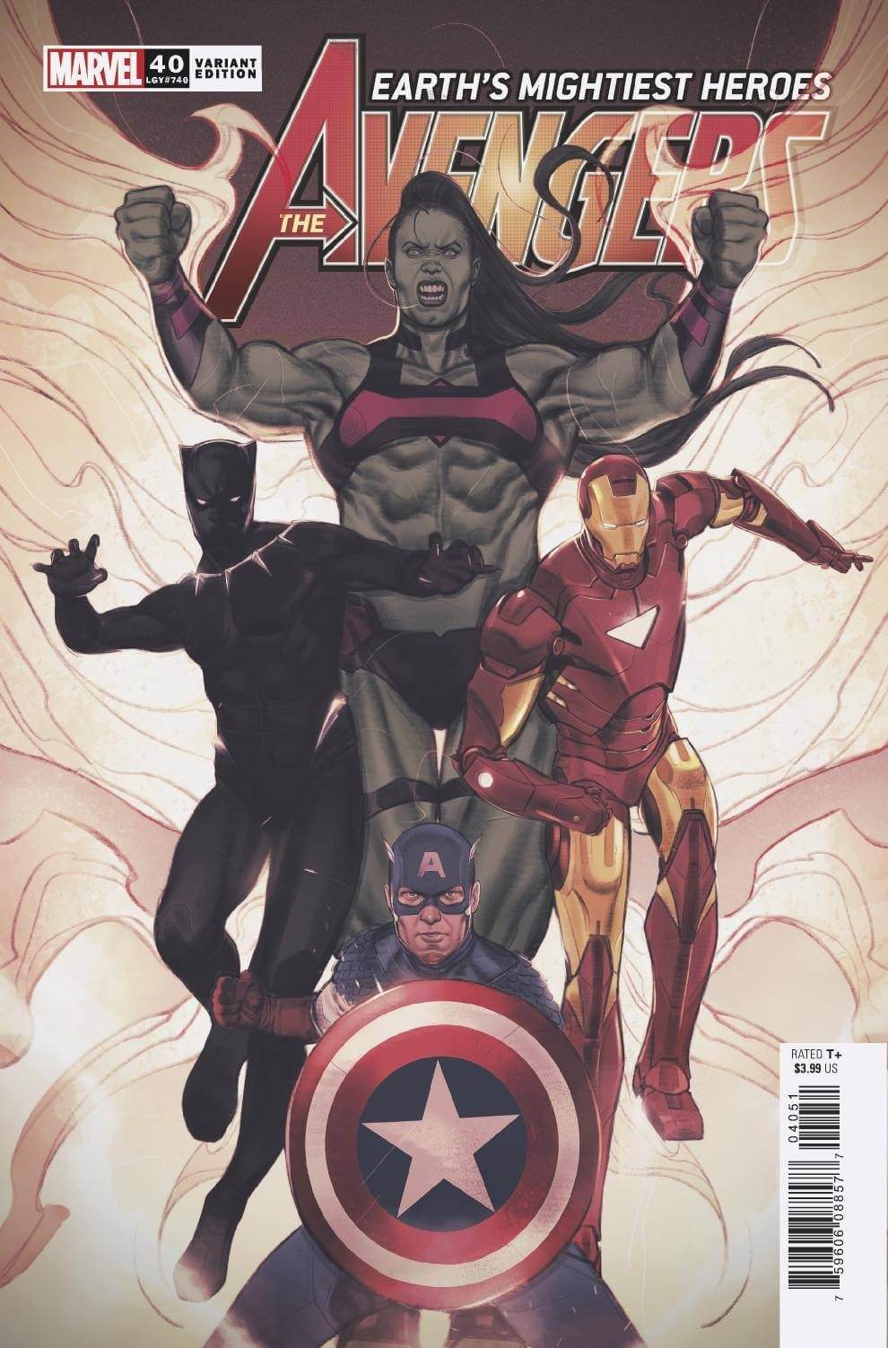Avengers #40 C Joshua Swaby Variant (12/30/2020) Marvel