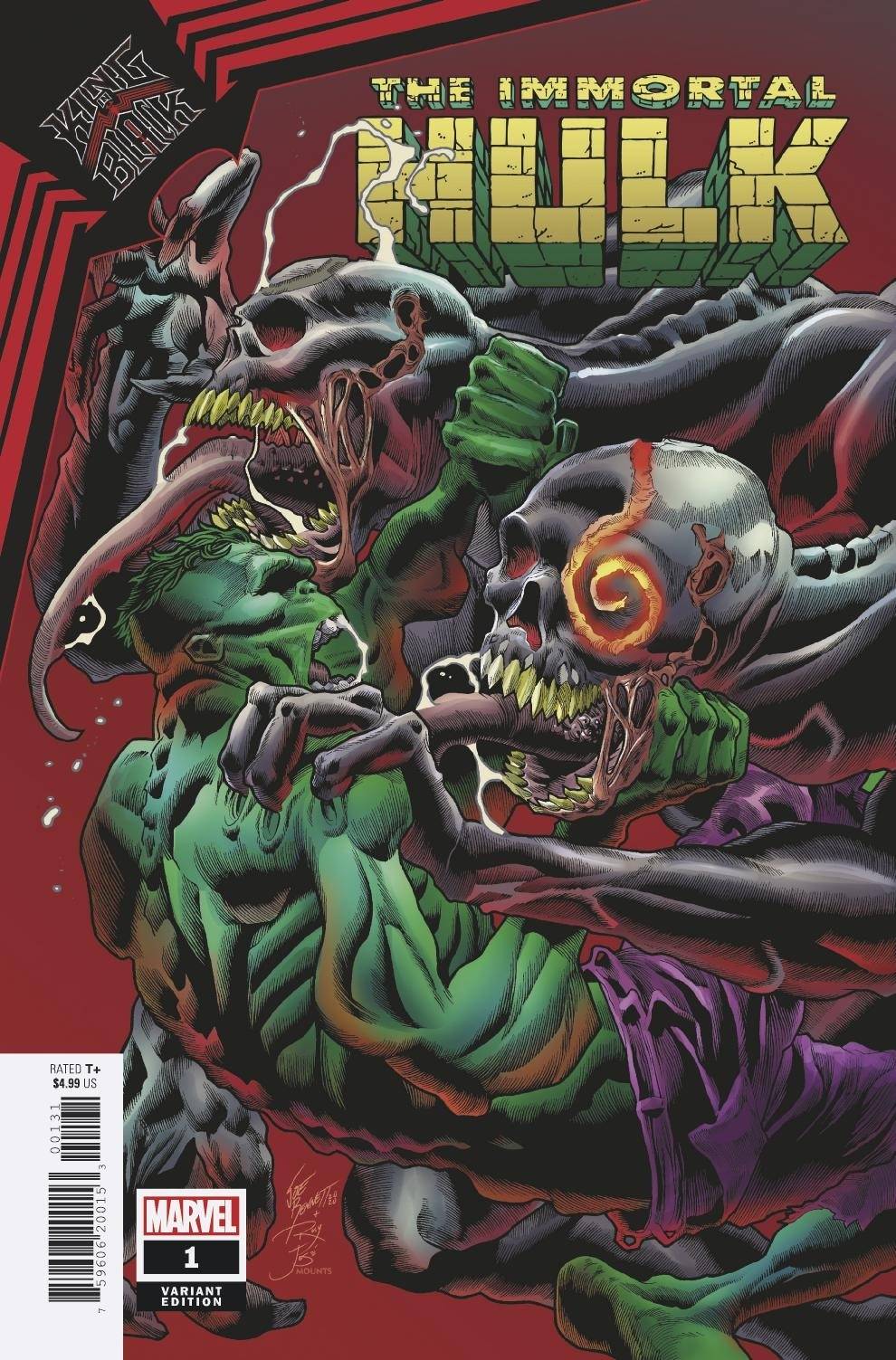 King In Black Immortal Hulk #1 B Joe Bennett Variant (12/16/2020) Marvel