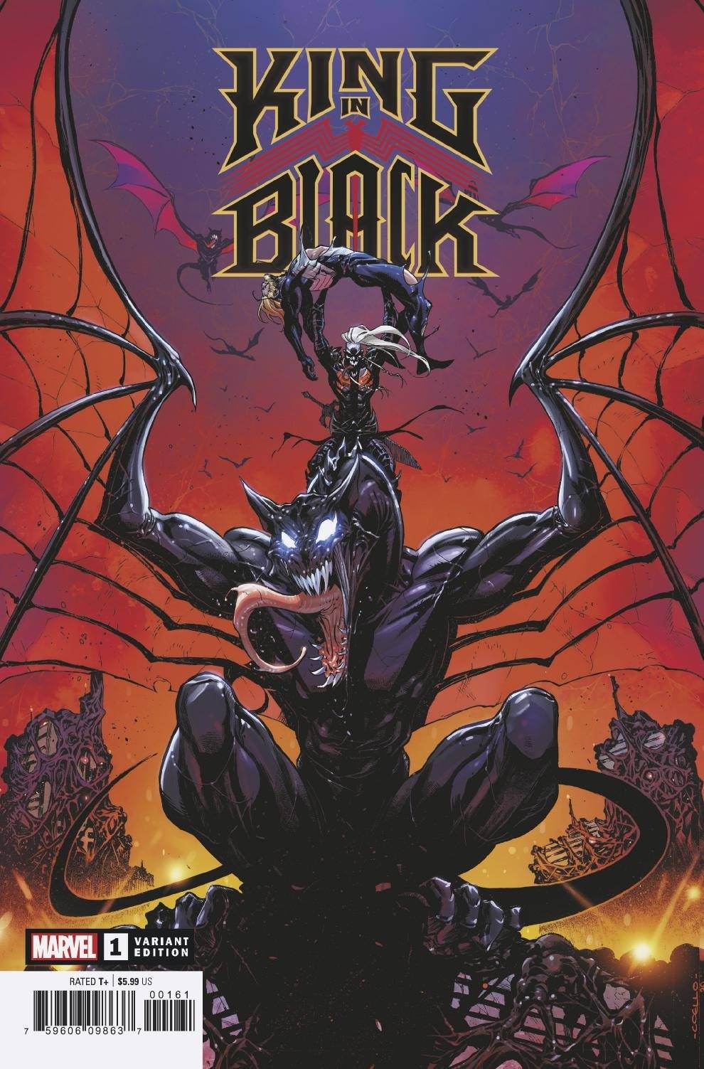 King In Black #1 (Of 5) 1:50 Iban Coello Dragon Variant (12/02/2020) Marvel