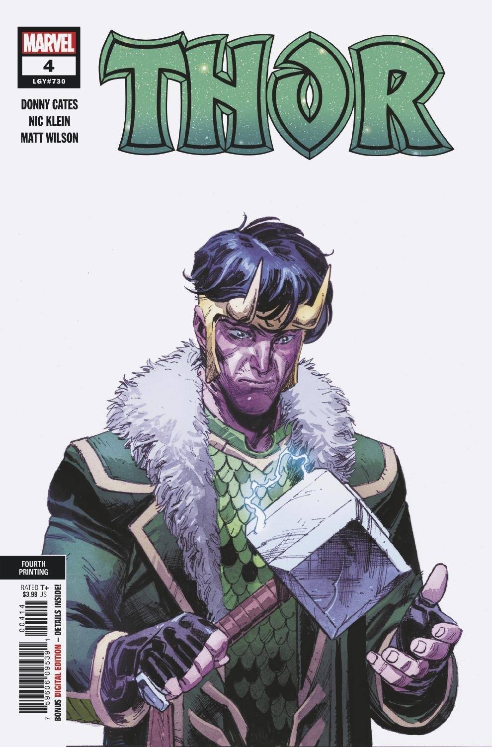 THOR #4 4th Print Variant (10/14/2020) MARVEL