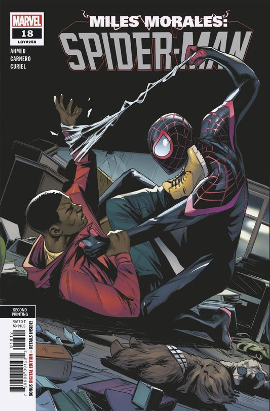 Miles Morales Spider-Man #18 2nd Print Carmen Nunez Carnero Variant Out (10/21/2020) Marvel