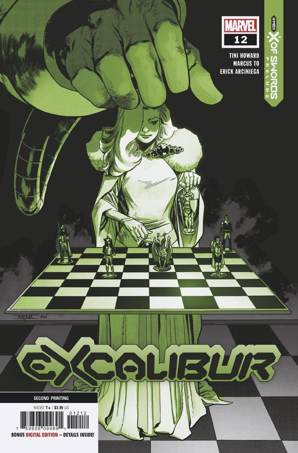 Excalibur #12 2nd Print Mahmud Asrar Variant (10/21/2020) Marvel