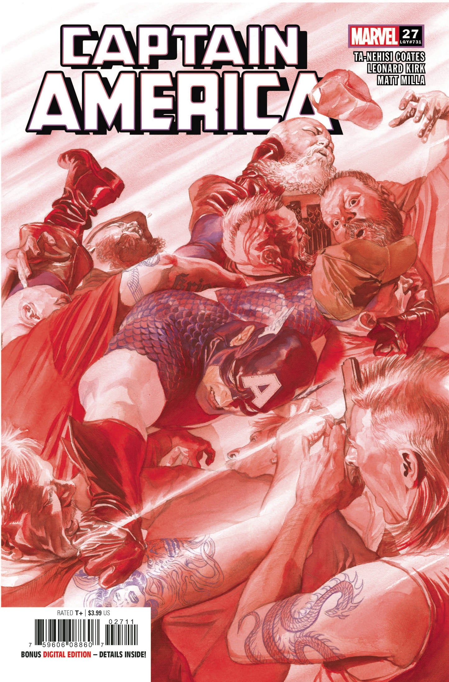 Captain America #27 A Alex Ross Ta-Nehisi Coates (02/17/2021) Marvel