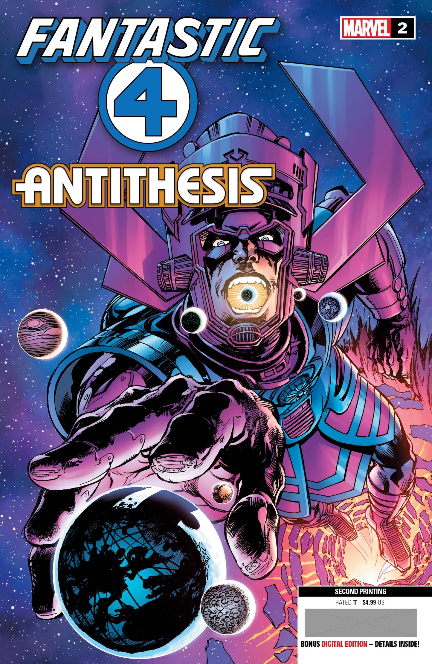 Fantastic Four Antithesis #2 (Of 4) 2nd Print Neal Adams Variant (10/28/2020) Marvel