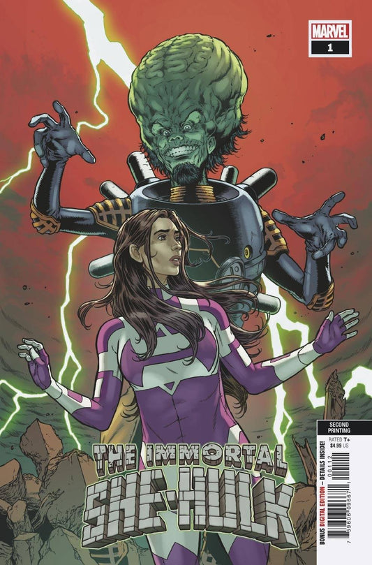 Immortal She-Hulk #1 2nd Print Variant (11/04/2020) Marvel