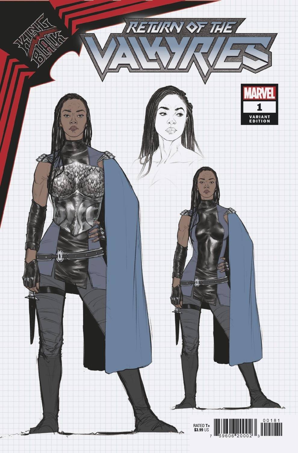 King In Black Return Of Valkyries #1 (Of 4) 1:10 Mattia De Iulis Design Variant (01/06/2021) Marvel