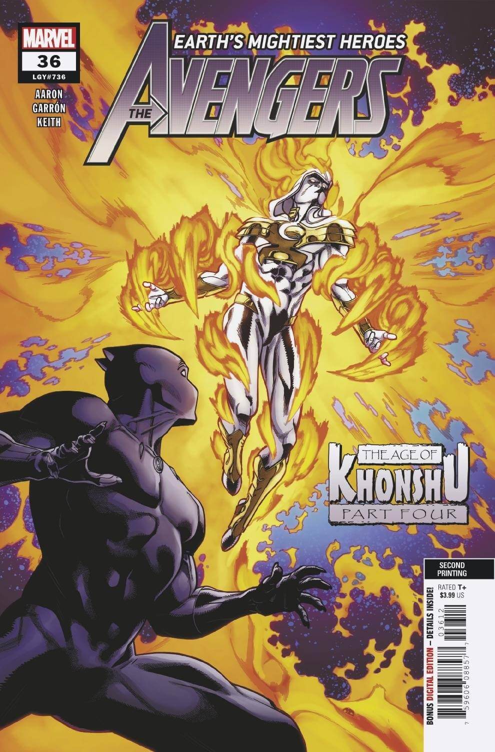 Avengers #36 2nd Print Variant (11/18/2020) Marvel