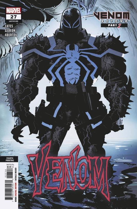 Venom #27 4th Print Juan Gedeon Agent Variant (11/18/2020) Marvel