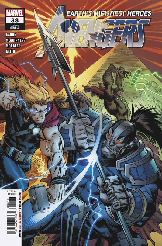 Avengers #38 2nd Print Ed McGuinness Variant (12/30/2020) Marvel