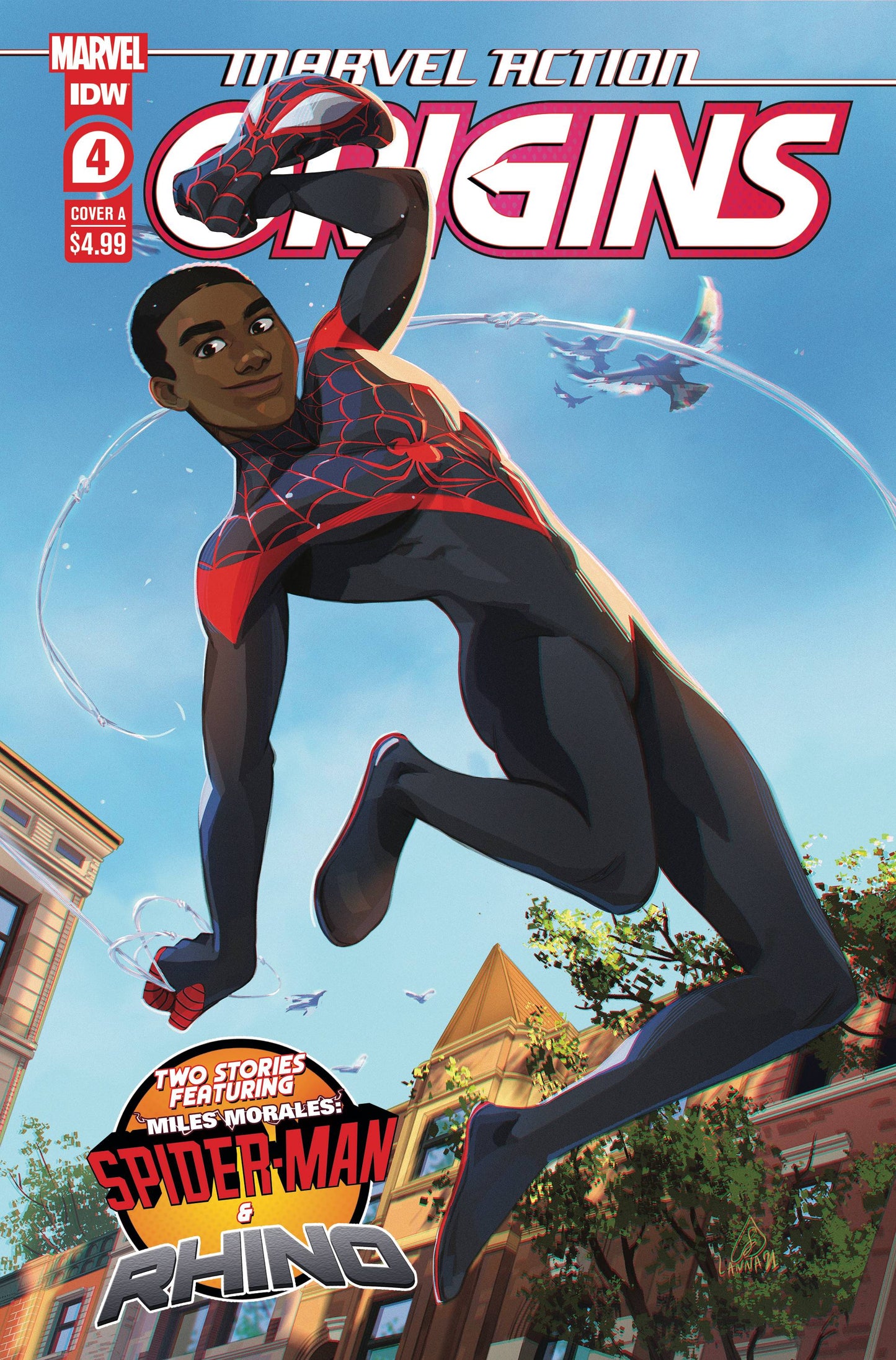 Marvel Action Origins #4 (Of 5) A Lanna Souvanny Miles Morales Spider-Man (10/06/2021) Idw