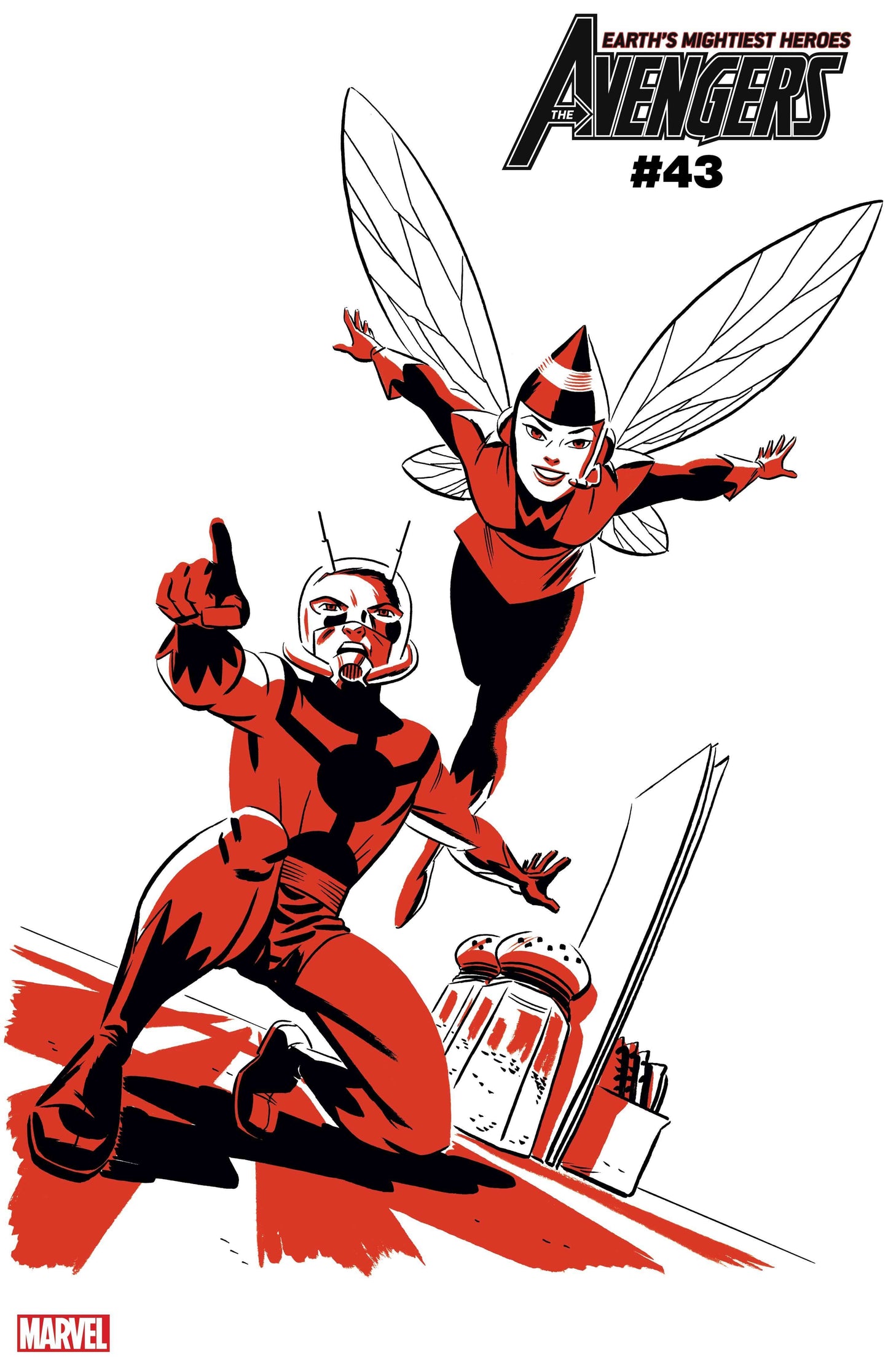 Avengers #43 D Michael Cho Ant-Man And Wasp Two-Tone Variant (03/03/2021) Marvel