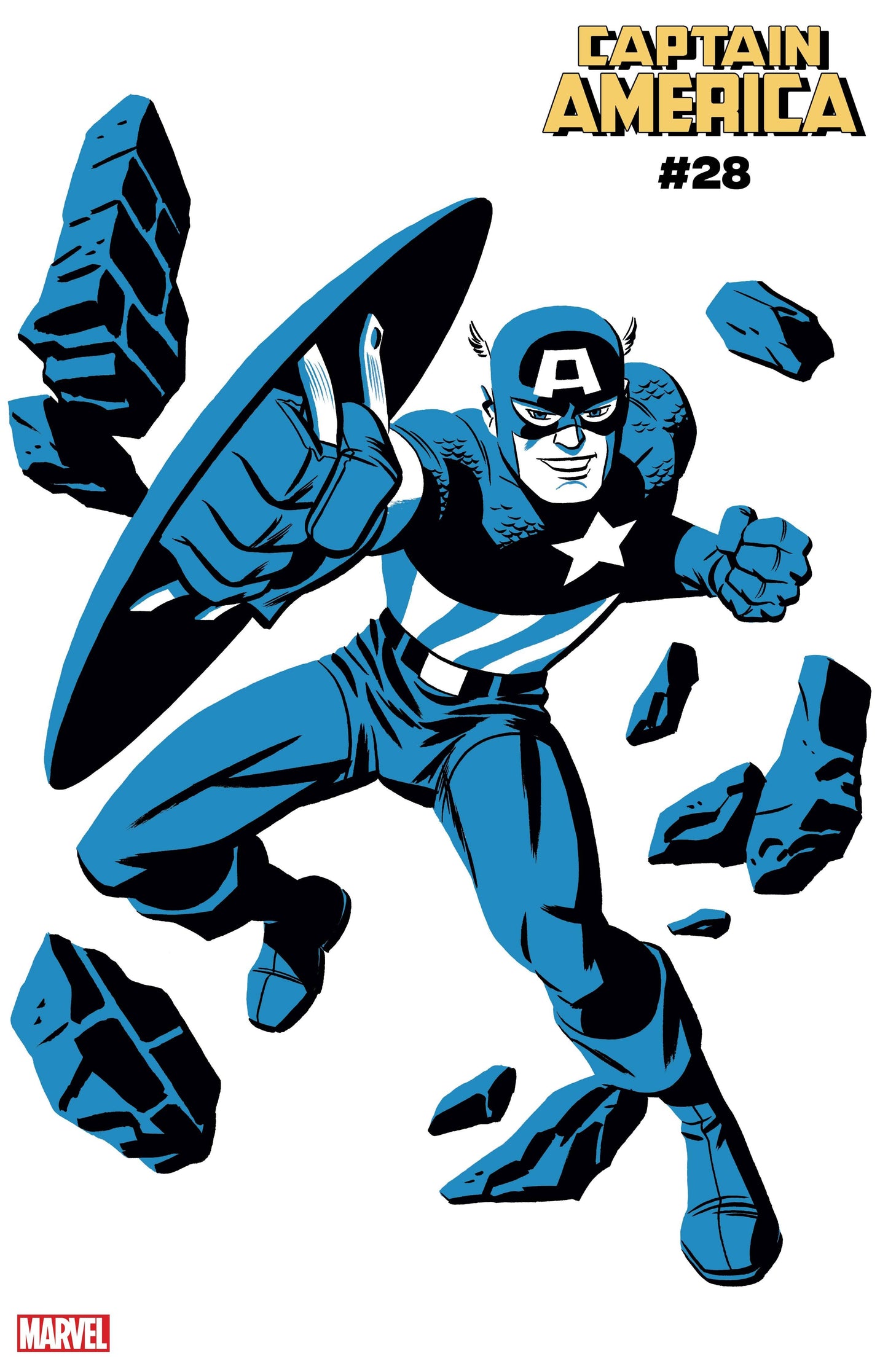 Captain America #28 C Michael Cho Captain America Two-Tone Variant (03/31/2021) Marvel