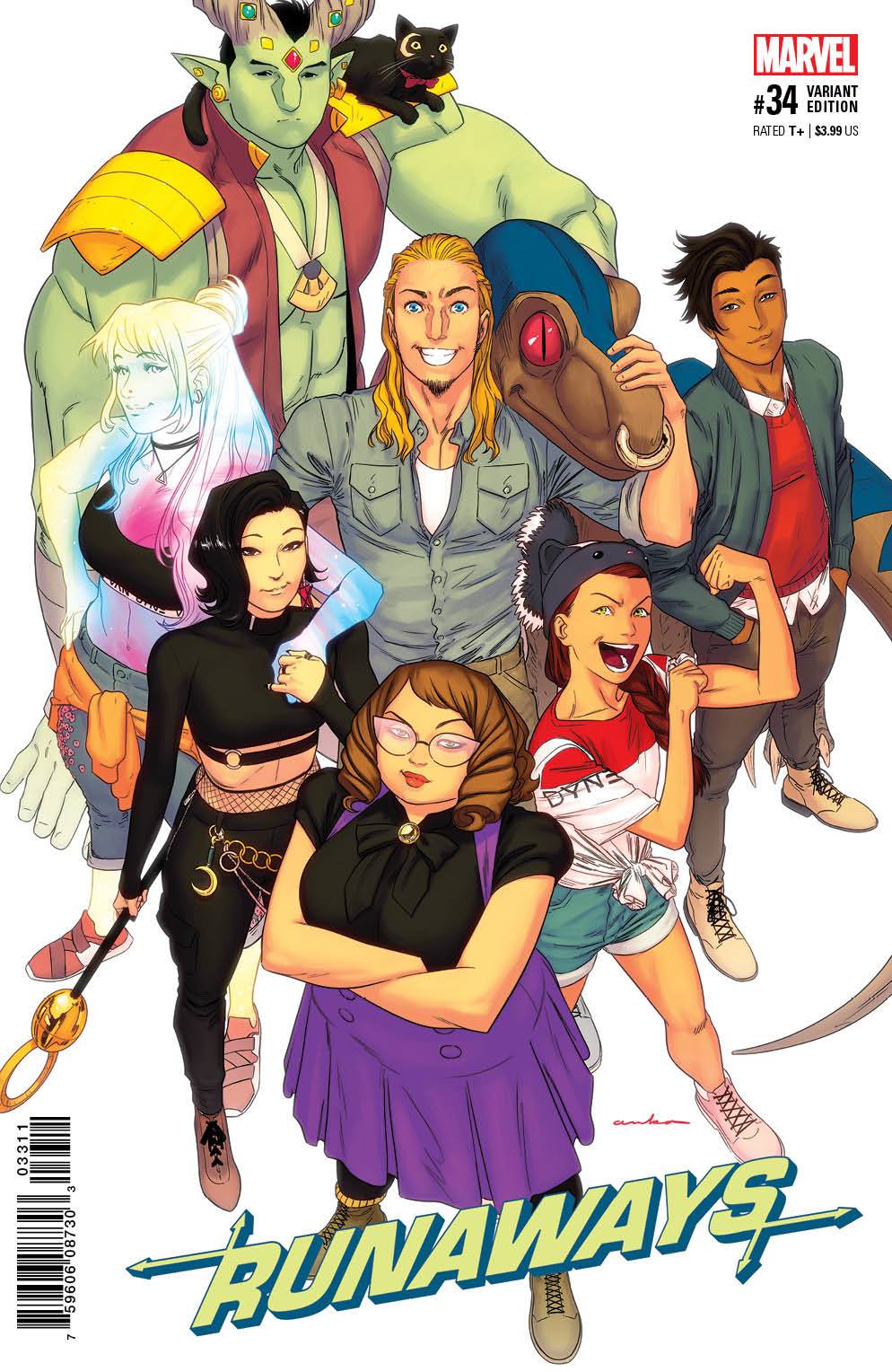 Runaways #34 Kris Anka Variant (03/03/2021) Marvel