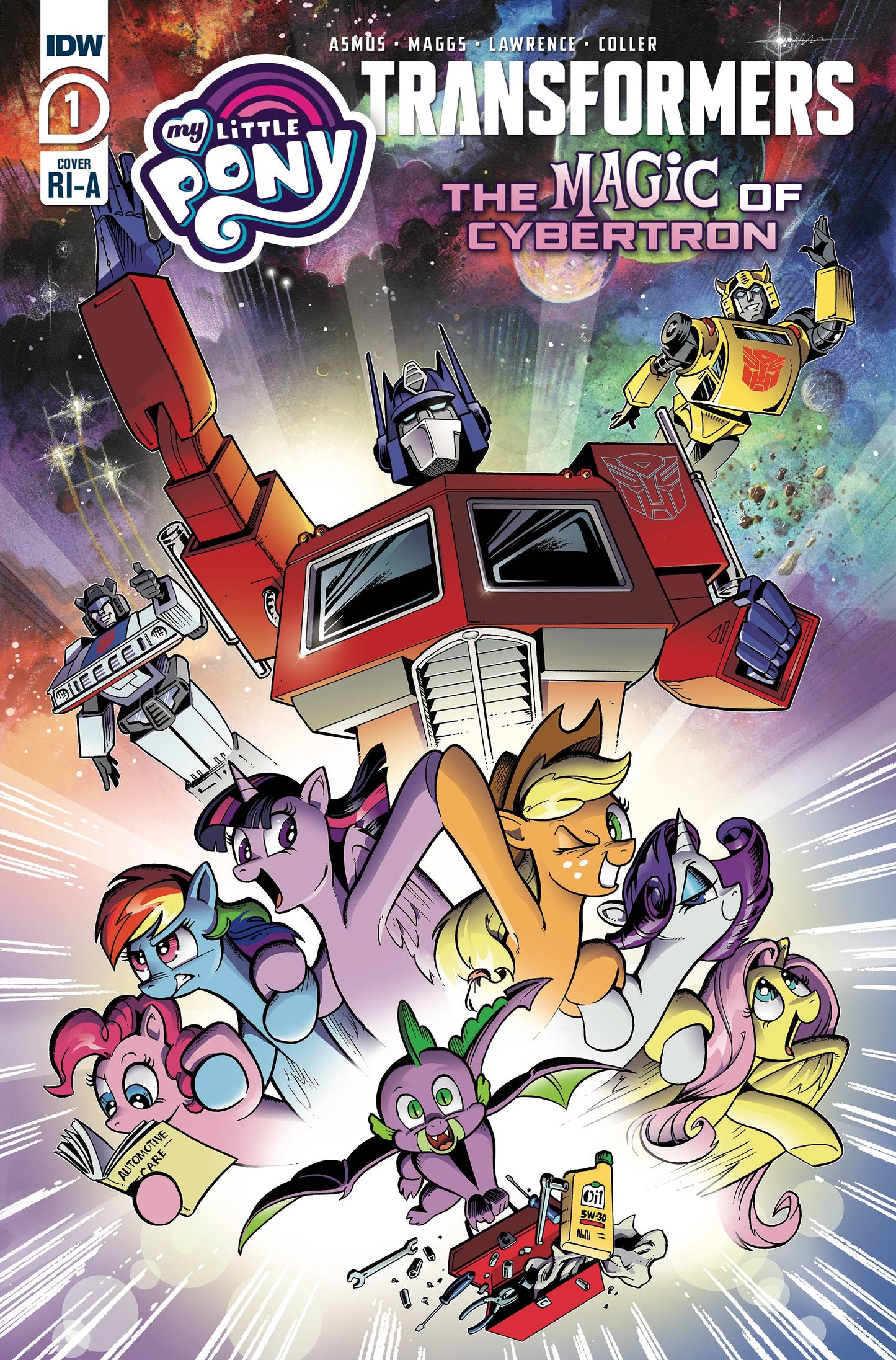 My Little Pony Transformers Ii #1 (Of 4) 1:10 Jon Gray Variant (04/28/2021) Idw