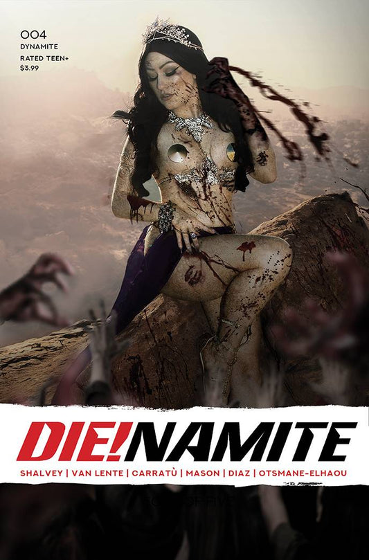 Die!Namite #4 F FOC Hollon Zombie Cosplay Variant (01/27/2021) Dynamite
