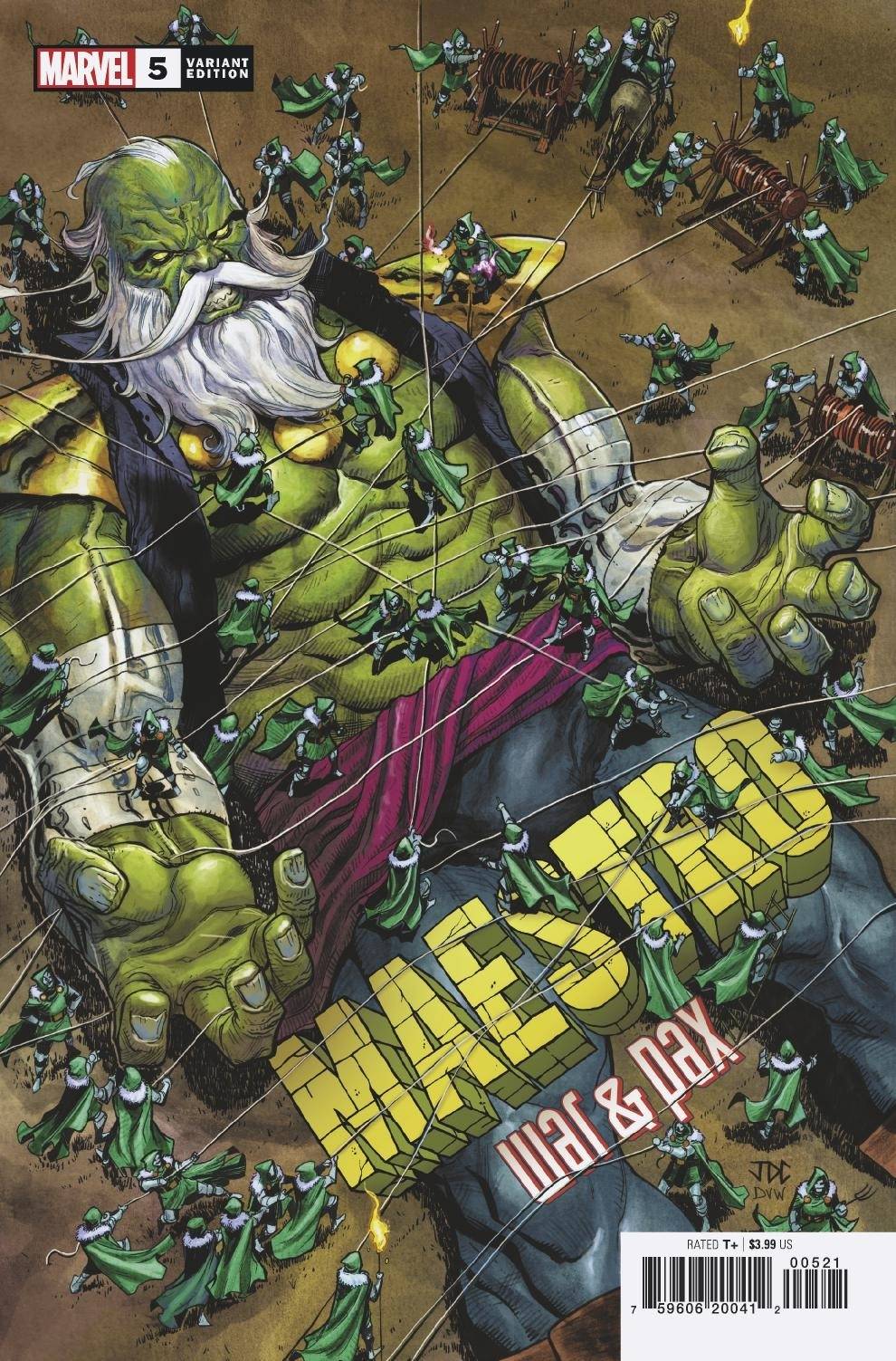 Maestro War And Pax #5 B (Of 5) Joshua Cassara Variant (05/26/2021) Marvel