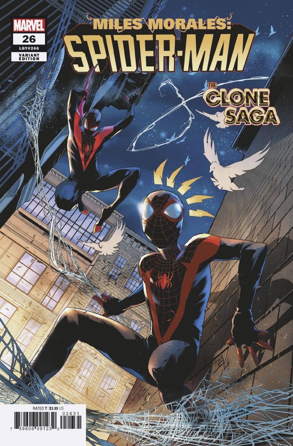 Miles Morales Spider-Man #26 1:25 Federico Vicentini Variant (05/26/2021) Marvel