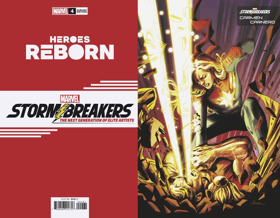 Heroes Reborn #4 C (Of 7) Carmen Nunez Carnero Stormbreakers Variant (05/26/2021) Marvel