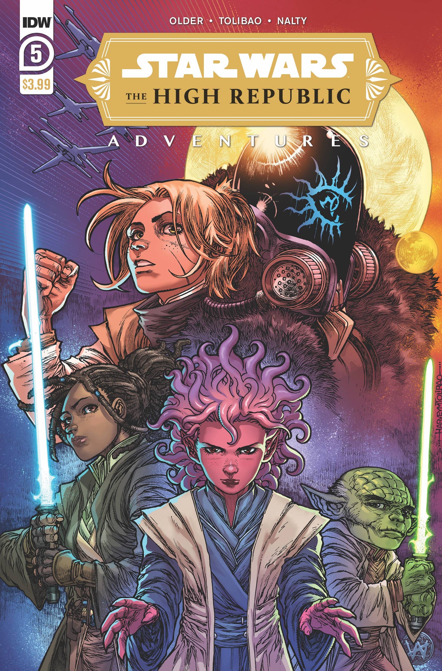 Star Wars High Republic Adventures #5 Harvey Tolibao Daniel Jose Older (C: 1-0-0) (06/16/2021) Idw