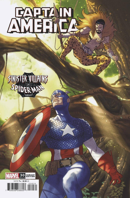 Captain America #30 C Taurin Clarke Spider-Man Villains Variant (07/07/2021) Marvel