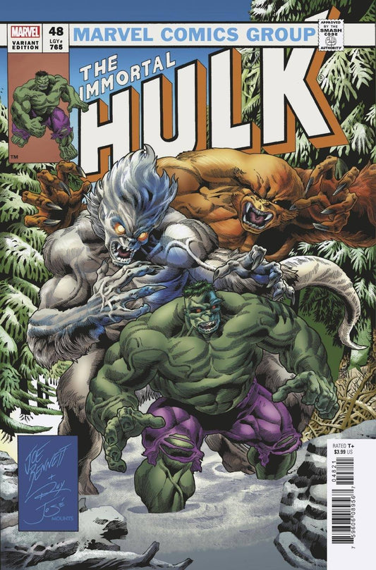Immortal Hulk #48 B Joe Bennett Homage Variant (07/07/2021) Marvel