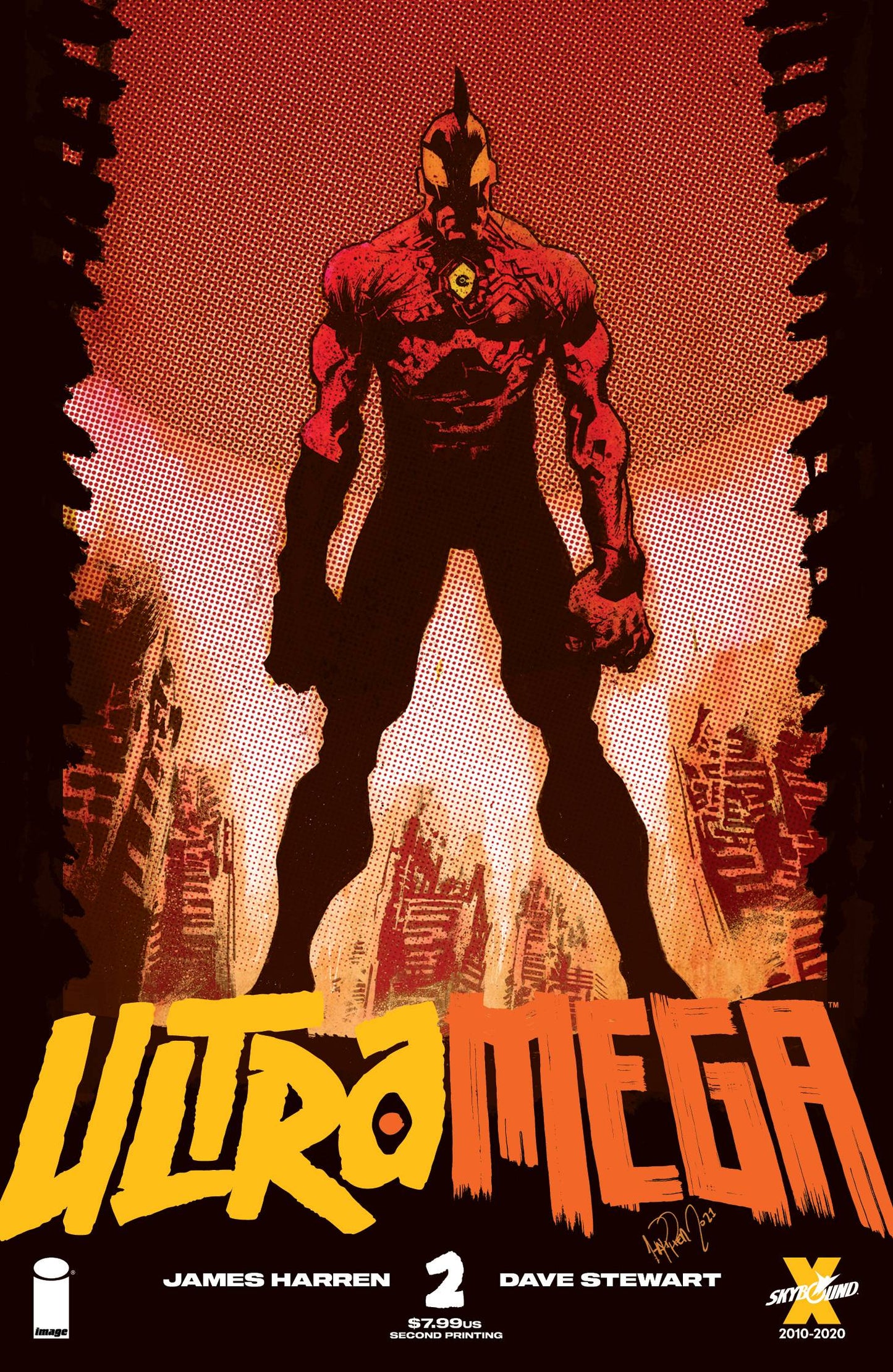 Ultramega #2 2nd Print James Harren Variant (Mr) (06/02/2021) Image