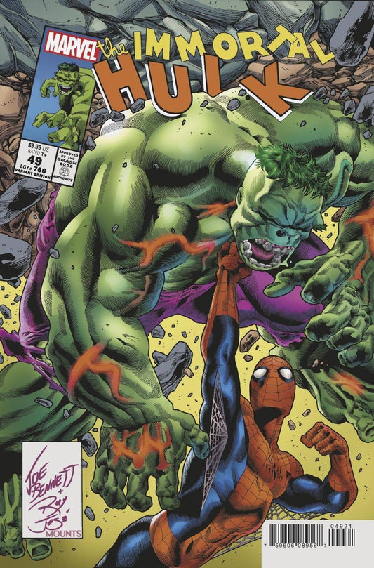 Immortal Hulk #49 B Joe Bennett Homage Variant (08/04/2021) Marvel