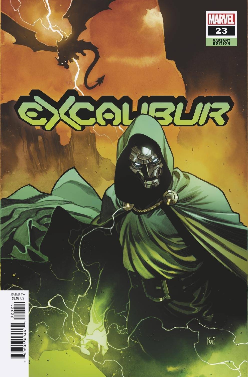 Excalibur #23 B Dike Ruan Variant (09/08/2021) Marvel