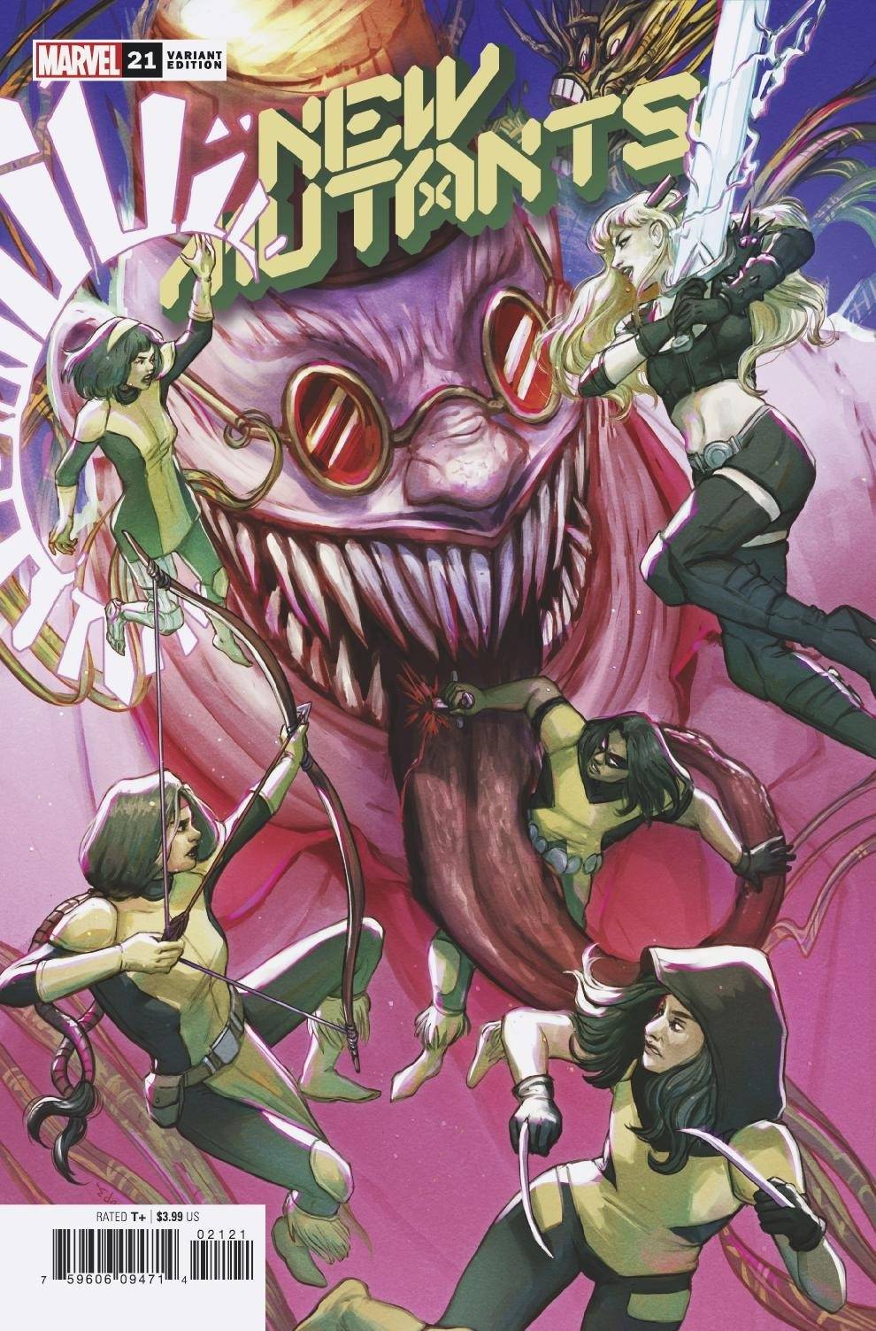 New Mutants #21 B Edge Variant (09/01/2021) Marvel