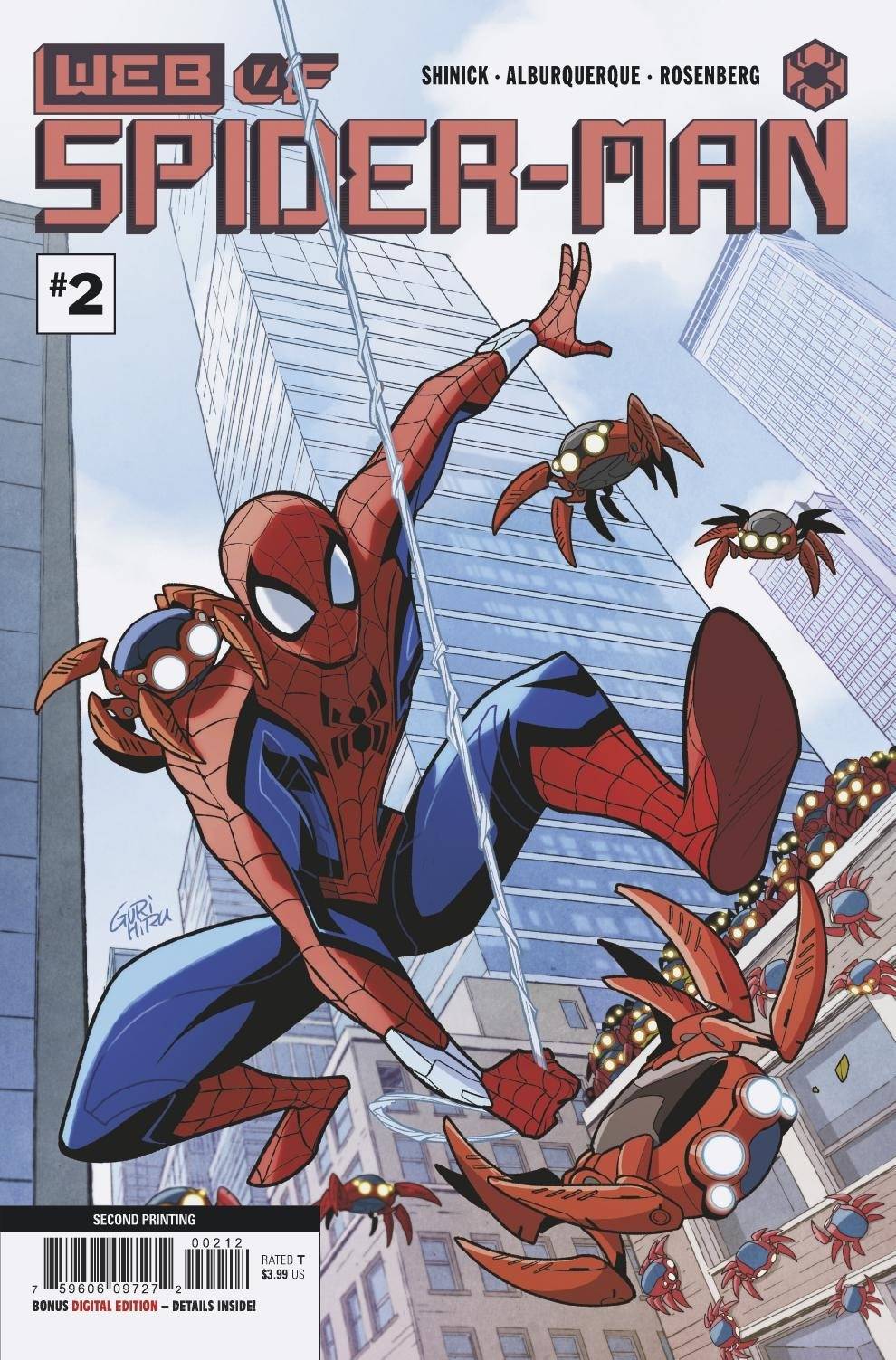 Web Of Spider-Man #2 (Of 5) 2nd Print Gurihiru Variant (07/28/2021) Marvel