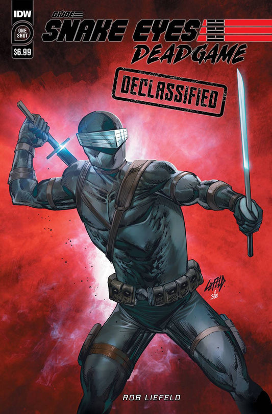 Snake Eyes Deadgame Declassified #1 Rob Liefeld Chad Bowers GI Joe (12/01/2021) Idw