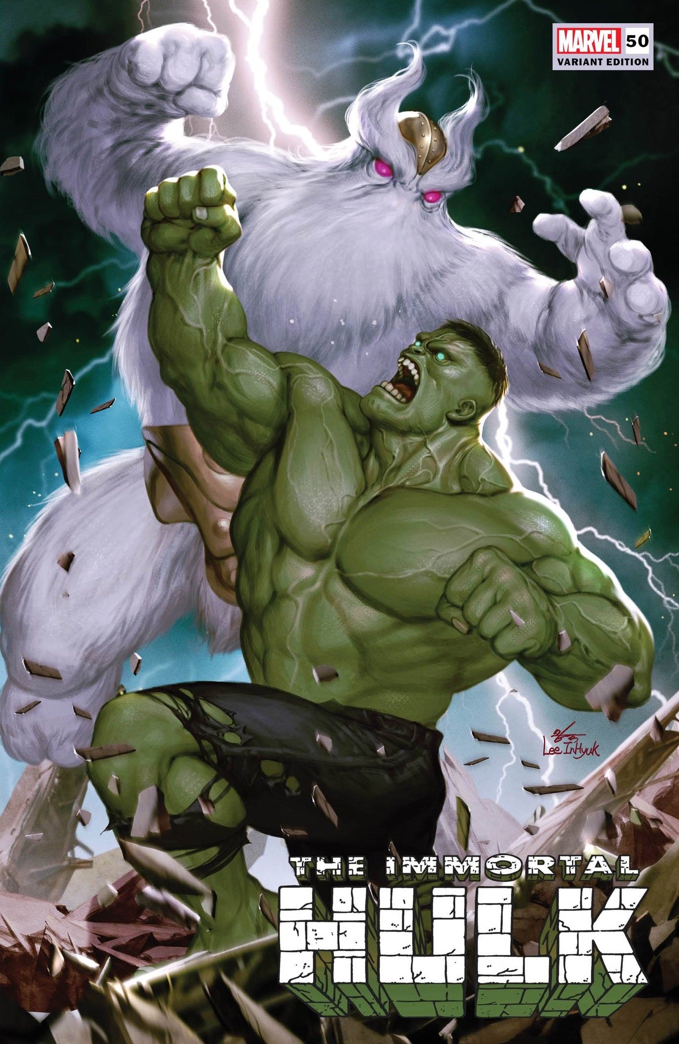 Immortal Hulk #50 K In-hyuk Lee Variant (10/13/2021) Marvel