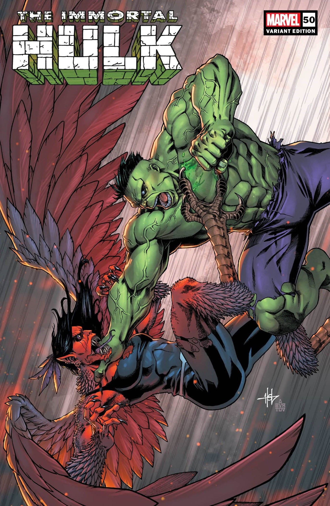 Immortal Hulk #50 L Crees Lee Variant (10/13/2021) Marvel