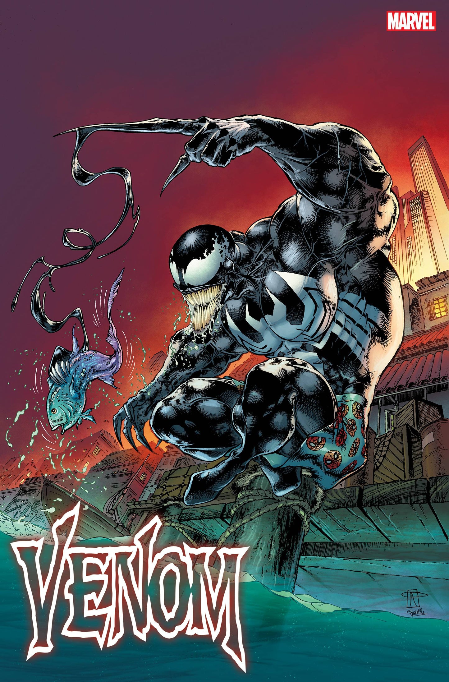 Venom #1 1:50 Angel Medina Hidden Gem Variant (10/27/2021) Marvel