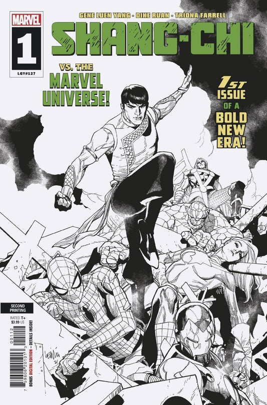 Shang-Chi #1 A (Of 5) 2nd Print Variant (08/04/2021) Marvel
