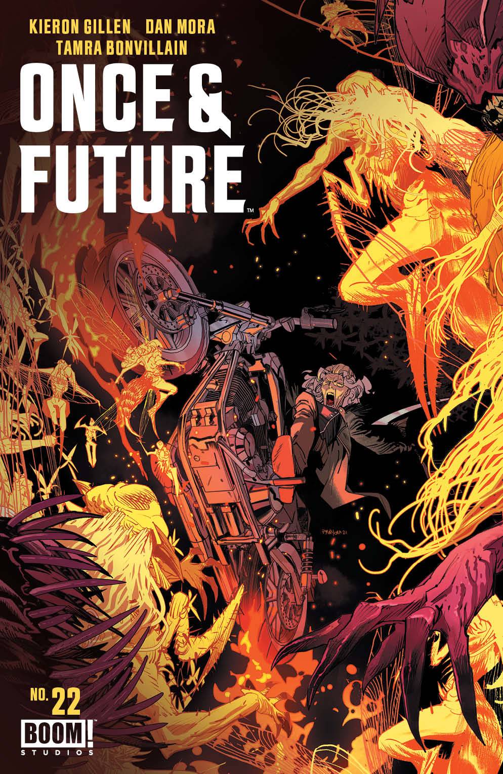 Once & Future #22 A Dan Mora Kieron Gillen (12/01/2021) Boom