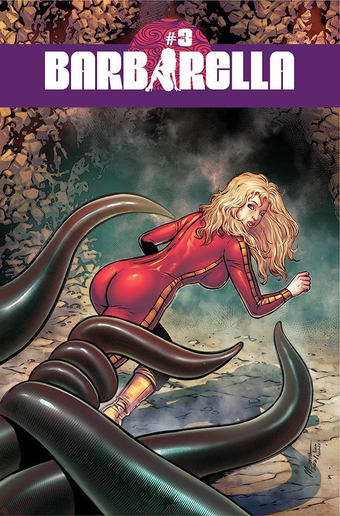 Barbarella #3 M Edu Menna FOC Bonus Variant (09/22/2021) Dynamite