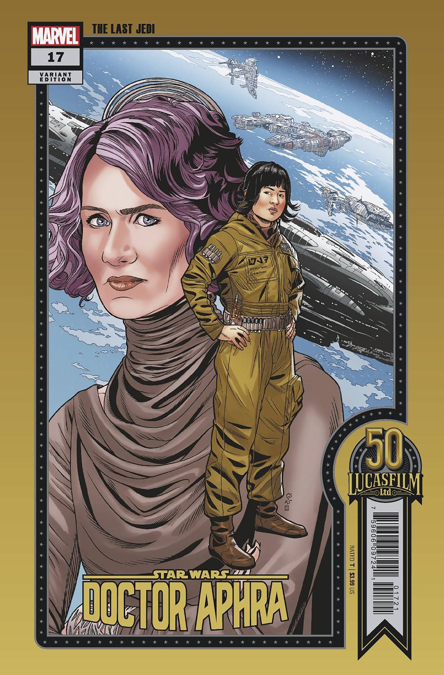 Star Wars Doctor Aphra #17 Chris Sprouse Lucasfilm 50Th Variant (01/05/2022) Marvel